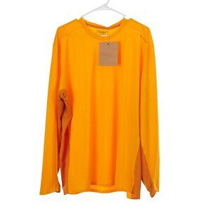 Simms SolarFlex Crew Shirt Sunrise Sun Glow UPF 50+ Outdoor Men's XL NWT